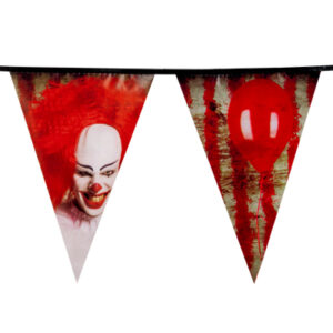 Vlaggenlijn Horror Clown IT 6m