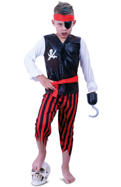 ᐅ Kostuum Piraat Black Beard Mt 140 152 Kostuums Kopen