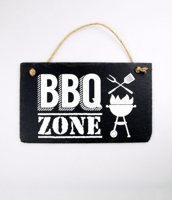 Stone Slogan - BBQ zone