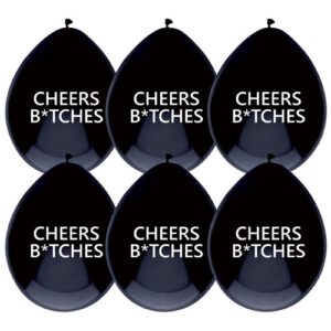 Ballonnen ''Cheers b*tches'' 30 cm 5 stuks