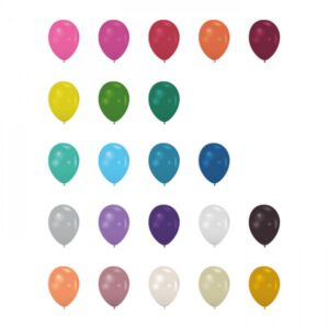 Ballonnen assortiment metallic