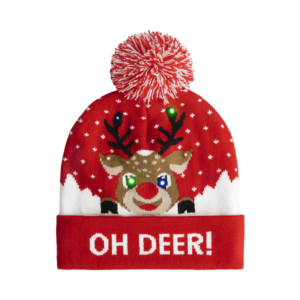 Beanie with led , Oh Deer