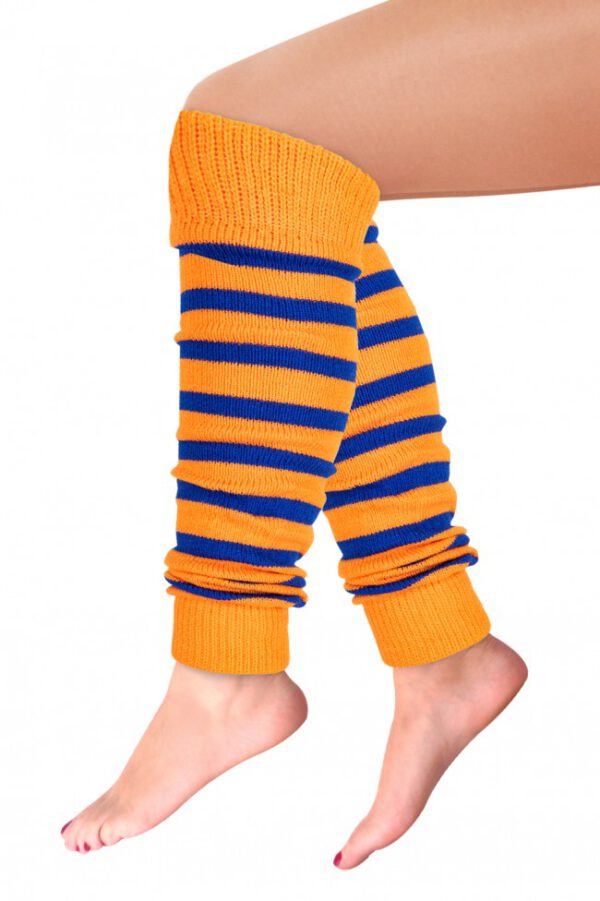 Beenwarmers oranje-blauw