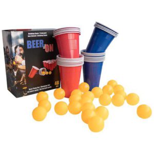 Beer pong set