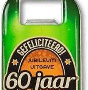 Bieropener - 60 jaar