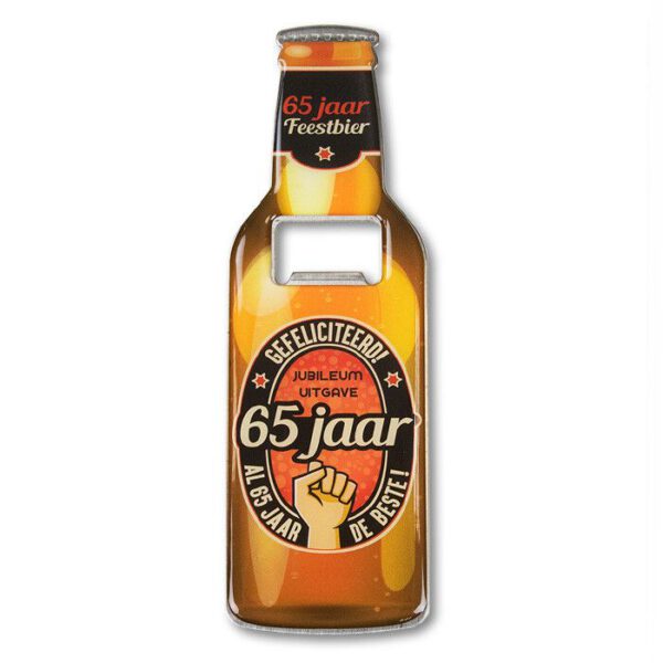 Bieropener - 65 jaar
