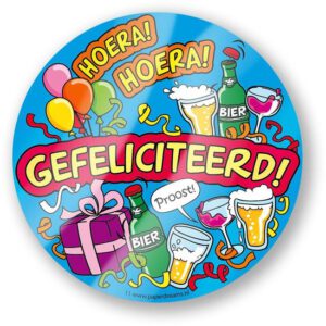 Bierviltjes - Gefeliciteerd