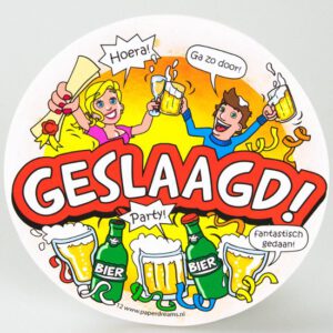 Bierviltjes - Geslaagd