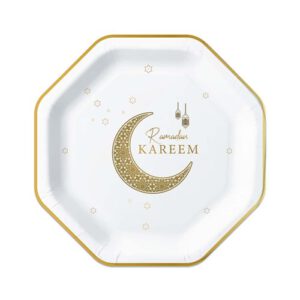 Borden achthoekig Ramadan Kareem