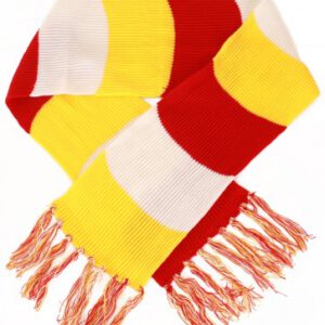 Bossche sjaal Oeteldonk rood/wit/geel