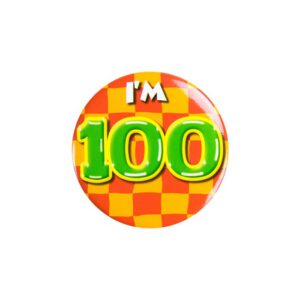 Button klein - i'm 100