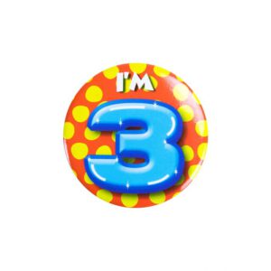 Button klein - i'm 3