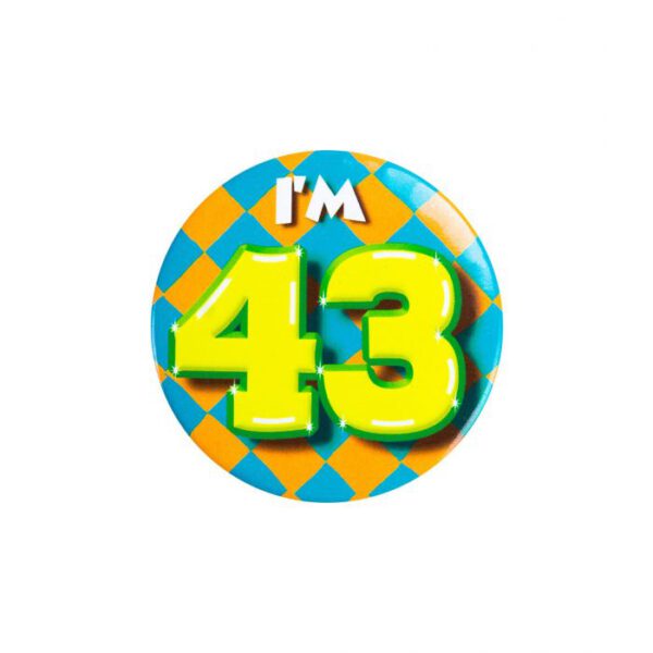 Button klein - i'm 43