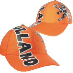 Cap oranje Holland allover print