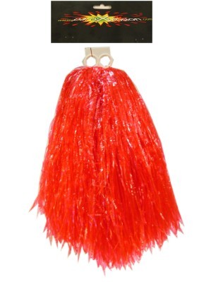 Cheerleader pompons rood