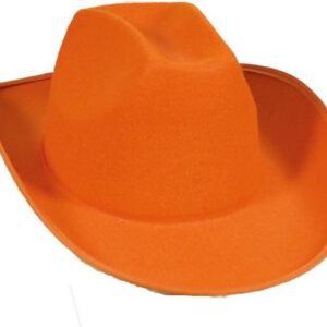 Cowboyhoed Dallas vilt oranje