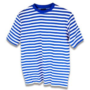 Dorus kindershirt blauw/wit lange mouw