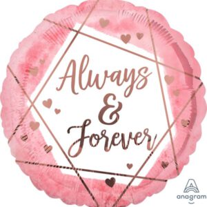 Folieballon Always & Forever