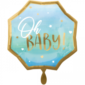 Folieballon Blue Baby Boy - Oh Baby