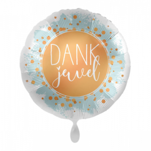 Folieballon Dankjewel