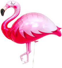 Folieballon Flamingo figuur