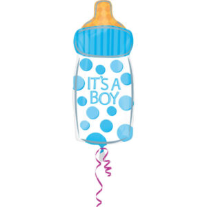 Folieballon Fles It's A Boy