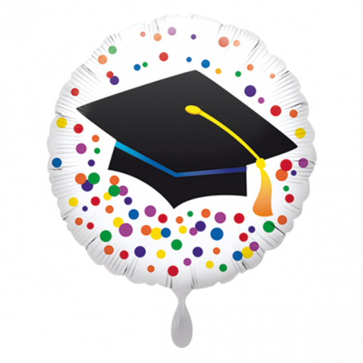 Folieballon Graduation confetti