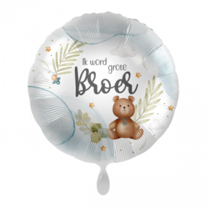 Folieballon Grote broer - beer