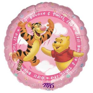 Folieballon It's a Girl - Winnie the Pooh