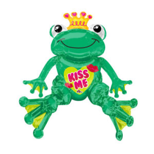 Folieballon Kikker Kiss me MultiBalloon