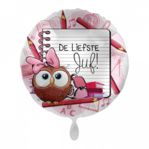 Folieballon Liefste Juf