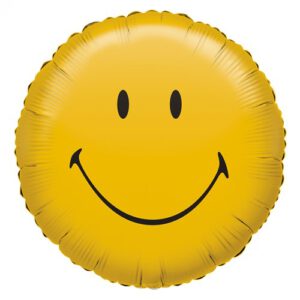 Folieballon Smiley