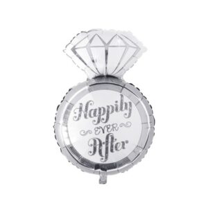 Folieballon Supershape Happily Ever After Ring