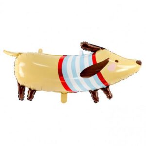 Folieballon Teckel hond