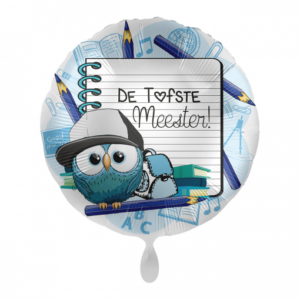 Folieballon Tofste Meester