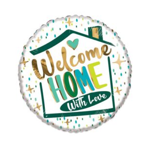 Folieballon Welcome Home ECO