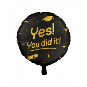 Folieballon Yes ! You did it !