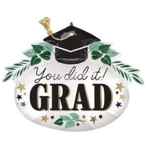 Folieballon You did it ! Grad' diploma