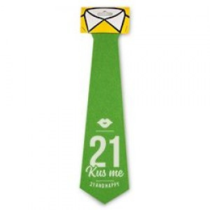 Fun Stropdas 21 kus me groen