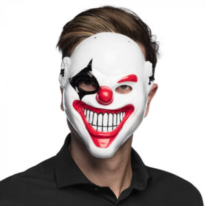 Gezichtsmasker Horror clown