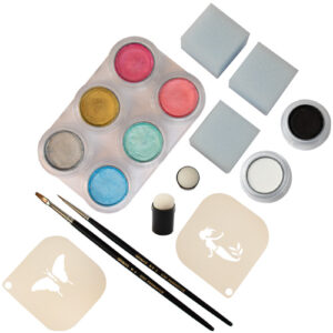 Grimas set - Water Make-up Pearl 6 palette