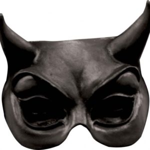 Half Mask Devil Black