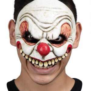 Half mask Creepy Clown