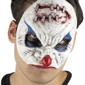 Half mask Patched Clown