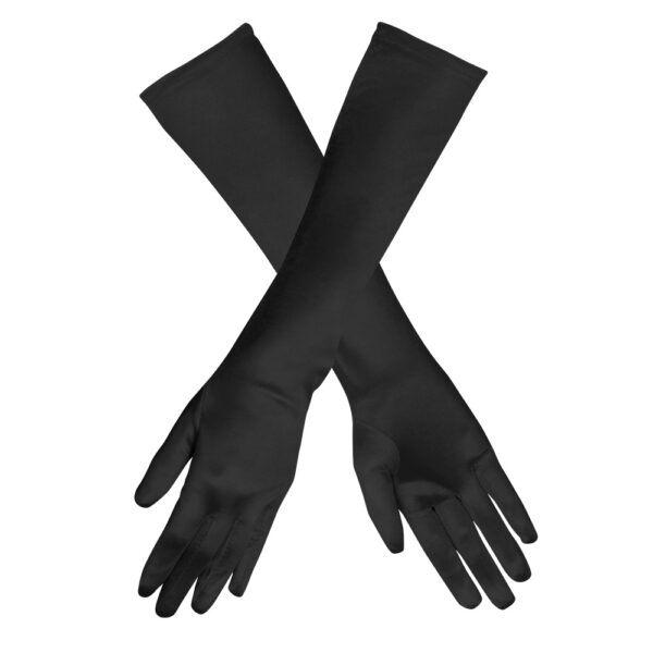 Handschoenen elleboog Monte Carlo zwart