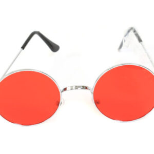 Hippie bril rood