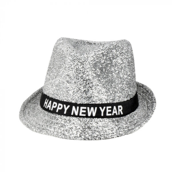 Hoed Sparkling 'Happy New Year'