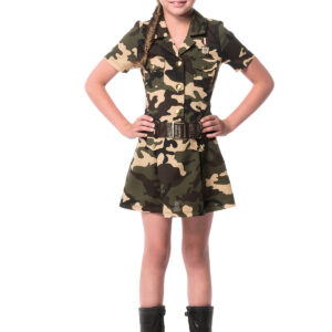 Jurk Army girl