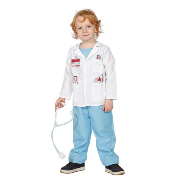 Kinderkostuum Dokter incl.stethoscoop