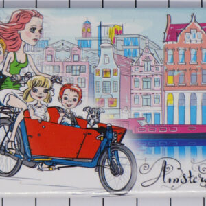 Koelkastmagneet Amsterdam (Blond style)